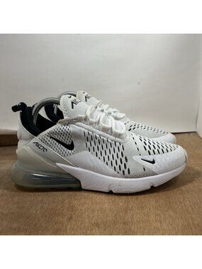 Nike Air Max 270 Shoes Women's 8.5 White Athletic Running Workout Gym Sneakers
